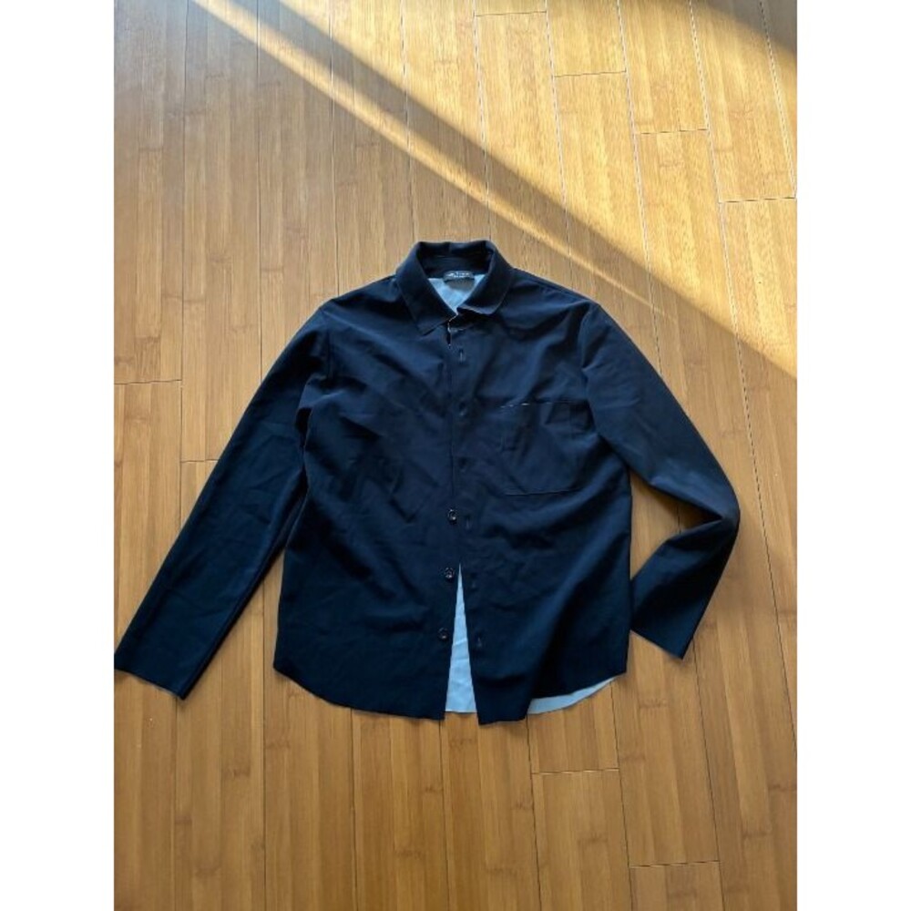 Phil Petter Dress Shirt Black Size 35 Small